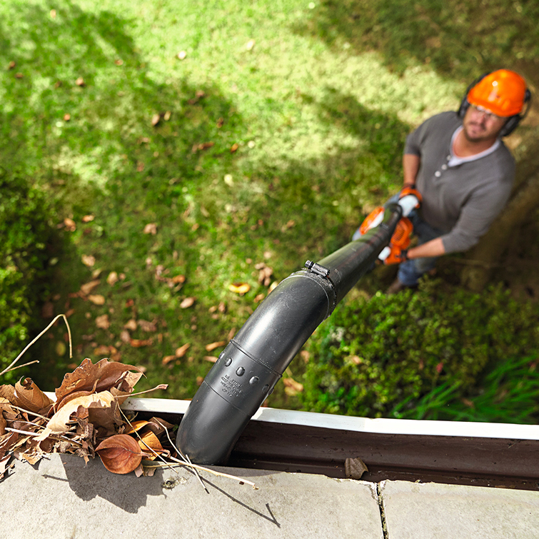 Doplňková trubice na vysavač na listí